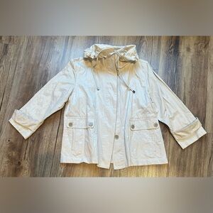 Talbots Light Tan Utility Jacket